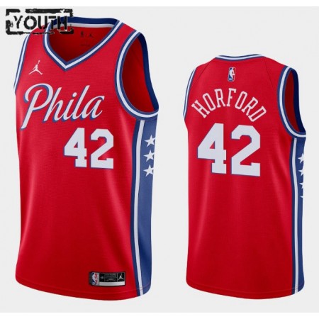 Dres Philadelphia 76ers Al Horford 42 2020-21 Jordan Brand Statement Edition Swingman - Dječji